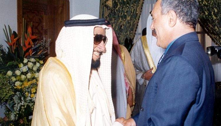 علي صالح والشيخ زايد